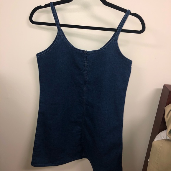 Short Jean Dress - Picture 3 of 4